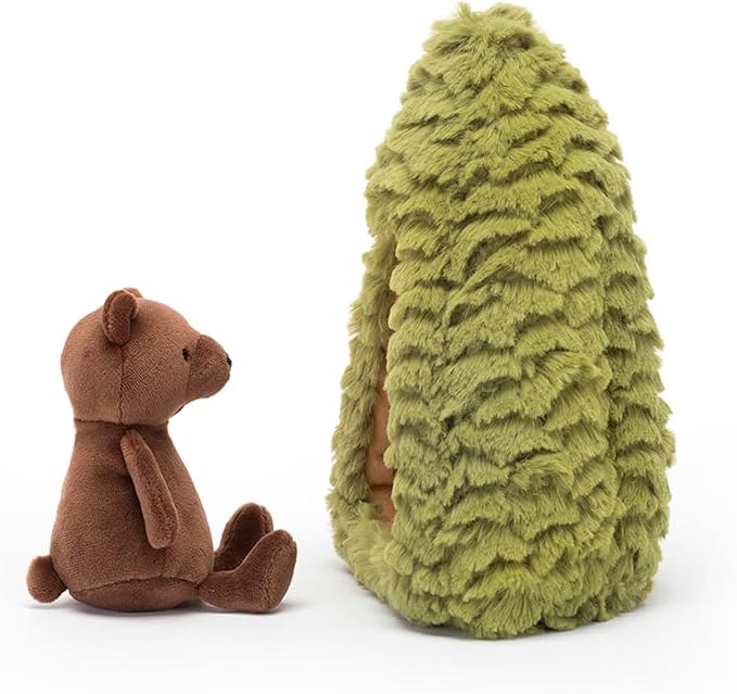 Lesný medveď v brlohu plyšová hračka JELLYCAT