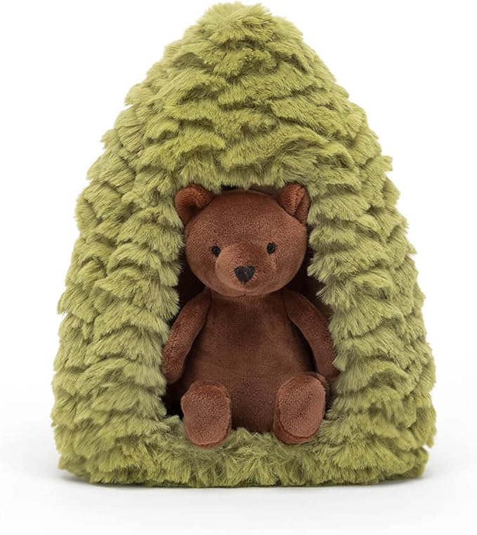 Lesný medveď v brlohu plyšová hračka JELLYCAT