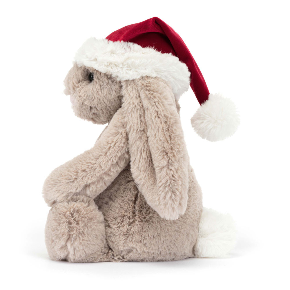 Bashful vianočný zajačik plyšová hračka JELLYCAT