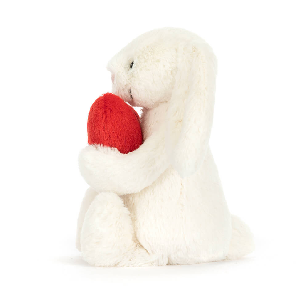 Bashful zajačik so srdiečkom plyšová hračka JELLYCAT
