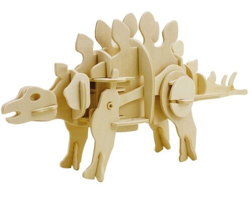 3D Creative Pohyblivé 3D Puzzle Stegosaurus