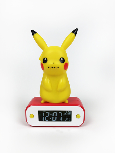 TEKNOFUN Teknofun Pokémon - Pikachu svietaci budík 18cm