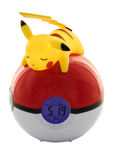 Kniha TEKNOFUN Teknofun Pokémon - Pikachu svietaci radiobudík 16cm