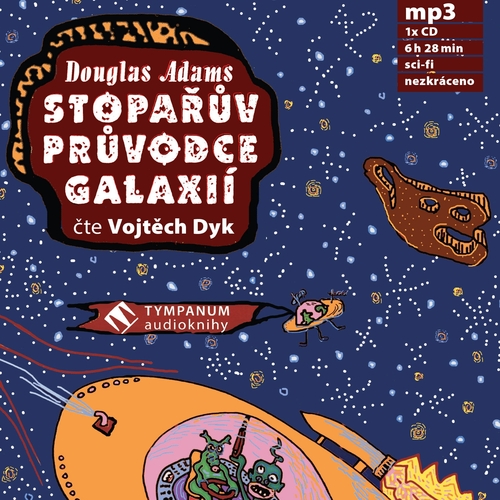 Kniha Tympanum Stopařův průvodce galaxií
