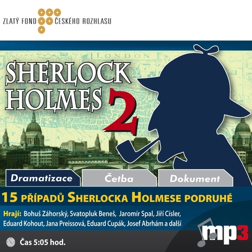 Kniha Radioservis 15 případů Sherlocka Holmese podruhé