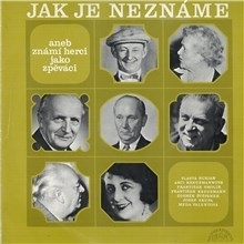 Kniha SUPRAPHON a.s. Jak je neznáme aneb známí herci jako zpěváci