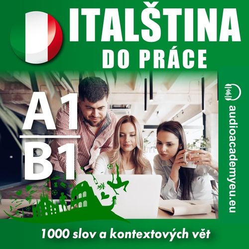 Kniha Audioacademyeu Italština do práce A1-B1