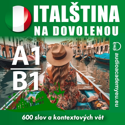 Kniha Audioacademyeu Italština na dovolenou A1-B1
