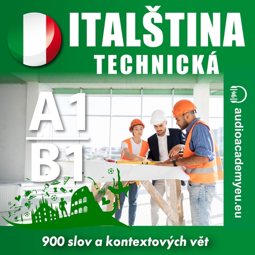 Kniha Audioacademyeu Technická italština A1-B1