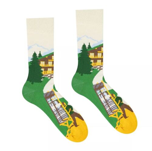 Unisex ponožky Zamkovského chata HestySocks (veľkosť: 43-46)