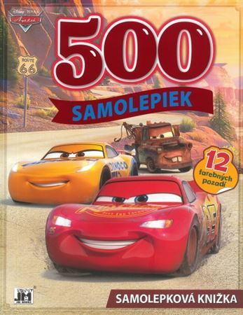 Autá - 500 Samolepiek