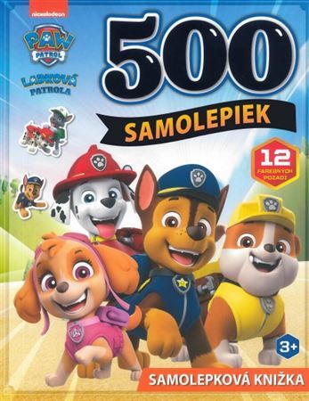 Kniha 500 Samolepiek/ Labková patrola
