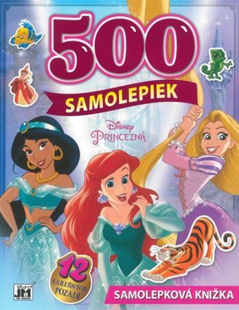 Kniha 500 Samolepiek/ Princezné