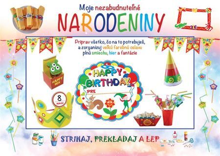 Kniha Moje nezabudnuteľné narodeniny