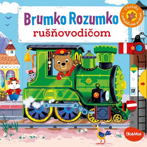 Kniha BRUMKO ROZUMKO RUŠNOVODIČOM – Obrázky s pohyblivými prvkami
