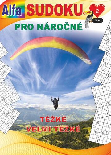 Kniha Sudoku pro náročné 2/2023