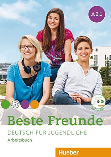 Beste Freunde - Deutsch für Jugendliche, Bd. A2/1+A2/2, Arbeitsbuch A2/1 und A2/2, 2 Bde. m. 2 CD-ROMs