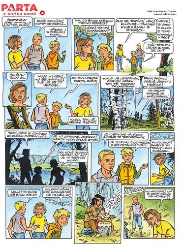 Kniha Parta z bílých domů