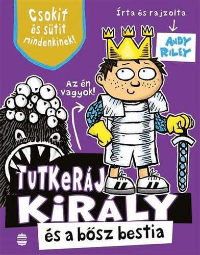 Kniha Tutkeráj király és a bősz bestia - Andy Riley,Zoltán Pék