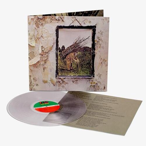 Kniha Led Zeppelin - IV (Clear) LP