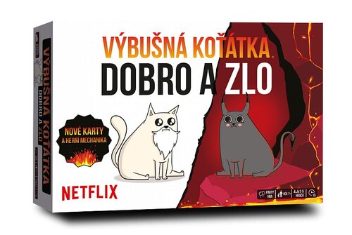 Hra Výbušná koťátka: Dobro a zlo (hra v češtine)