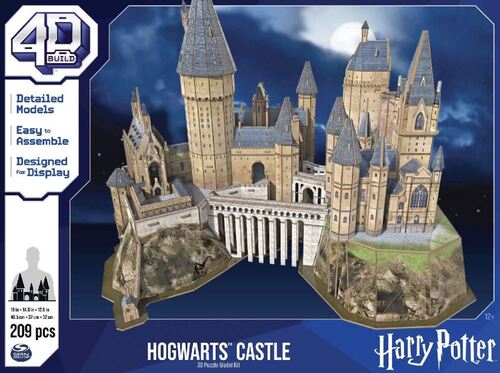 4D puzzle Harry Potter: Rokfortský hrad