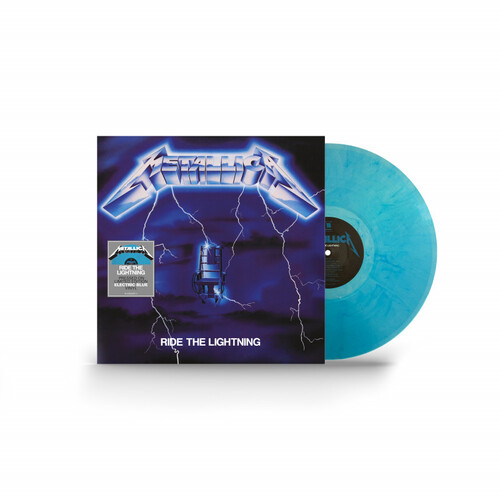 Kniha Metallica - Ride The Lightning (Electric Blue Ltd. Edition) LP
