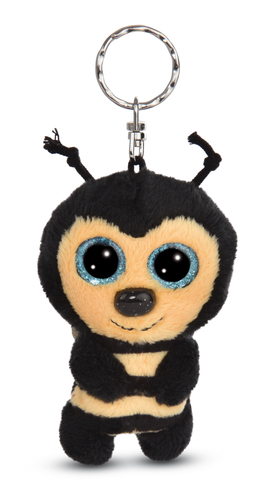 NICI NICI Glubschis kľúčenka Včielka Miss Bizz 9cm, GREEN