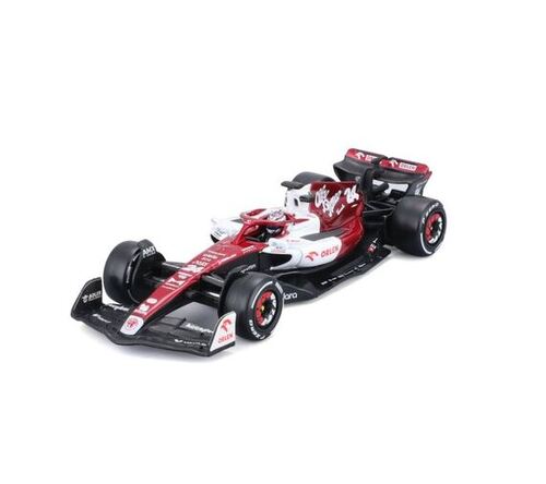 Bburago 1:43 Formula F1 Alfa Romeo Orlen C42 (2022) nr.24 Zhou Guanyu - with driver and de