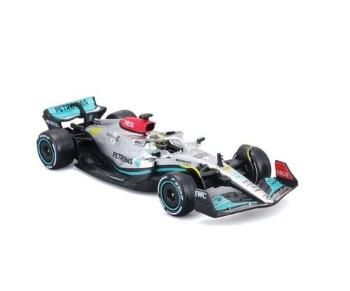Bburago 1:43 Formula F1 Mercedes AMG Petronas W13 (2022) nr.44 Lewis Hamilton - with drive