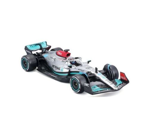 Bburago 1:43 Formula F1 Mercedes AMG Petronas W13 (2022) nr.63 George Russel - with driver