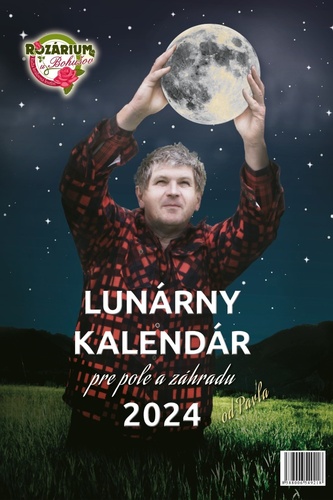 Kniha Lunárny kalendár 2024 - nástenný kalendár