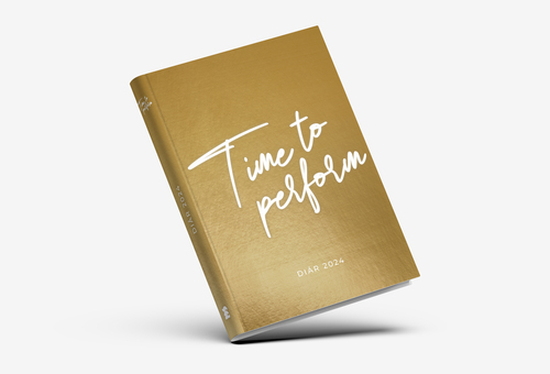 Kniha RDS ART Group s.r.o. Diár 2024 Time to perform