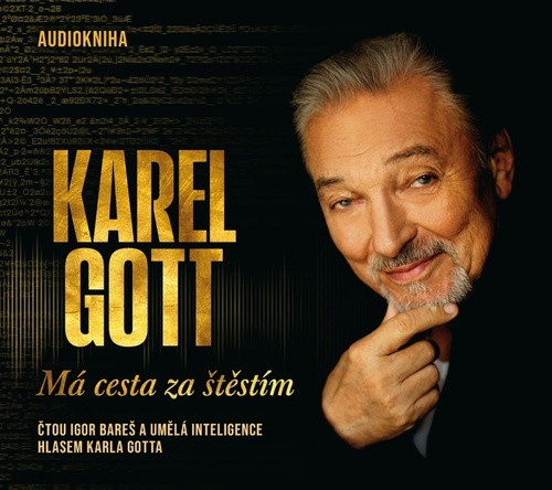 Supraphon Karel Gott: Má cesta za štěstím - audiokniha CD