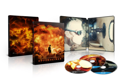 Oppenheimer 3BD (UHD+BD+bonus disk) - Limitovaná sběratelská edice - steelbook
