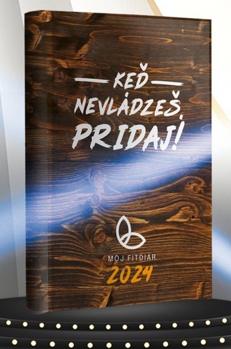 Kniha Môj FITdiár 2024 - Keď nevládzeš, pridaj!
