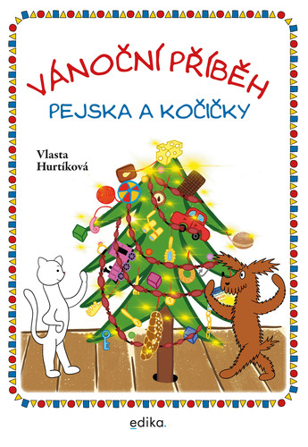 Kniha Vánoční příběh pejska a kočičky - Vlasta Hurtíková