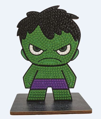 Figúrka Hulk Marvel vykladanie z diamantov
