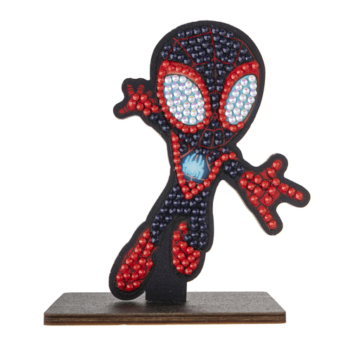 Figúrka Miles Morales Marvel vykladanie z diamantov