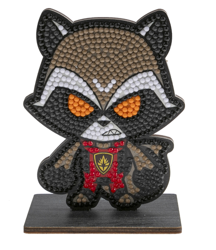 Figúrka Rocket Marvel vykladanie z diamantov