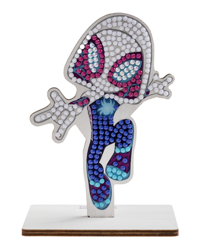 Figúrka Ghost Spider Marvel vykladanie z diamantov