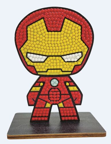 Figúrka Iron Man Marvel vykladanie z diamantov