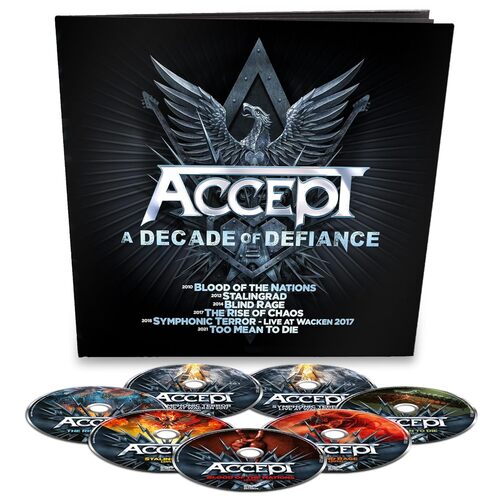 Kniha Accept - A Decade Of Defiance (Limited Earbook) 7CD