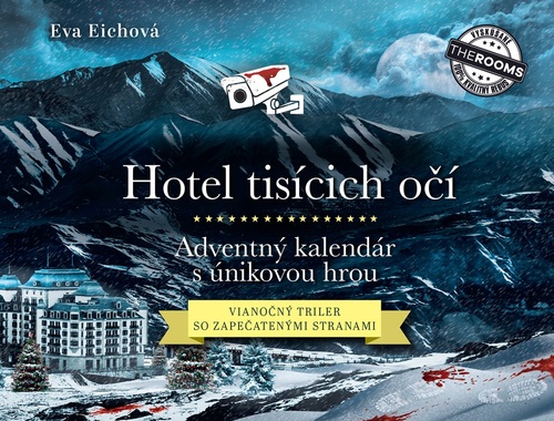 Kniha Hotel tisícich očí – Adventný kalendár s únikovou hrou