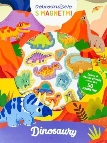 Kniha Dinosaury - Dobrodružstvo s magnetmi