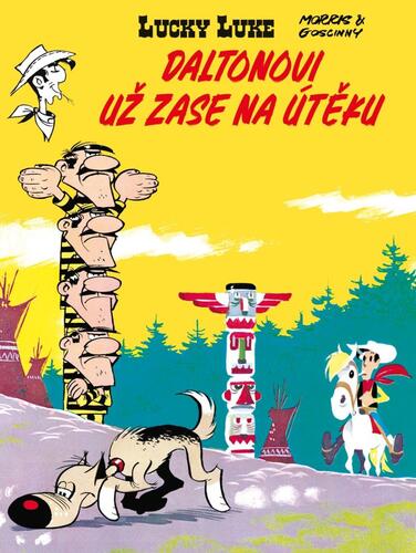 Kniha Lucky Luke - Daltonovi už zase na útěku