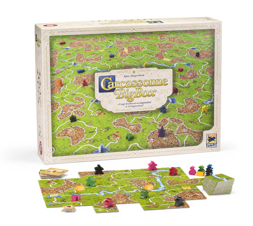 Játék Carcassonne BigBox Piatnik (hra v maďarčine)