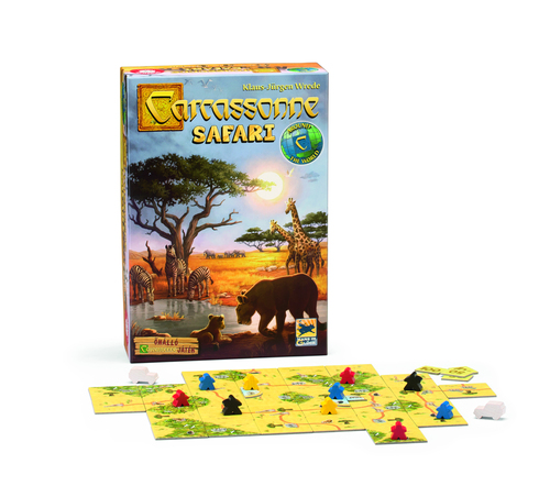 Játék Carcassonne Safari Piatnik (hra v maďarčine)