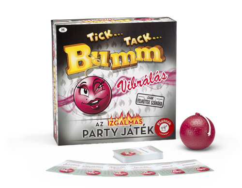 Játék Tick..Tack..Bumm Vibrálás Piatnik (hra v maďarčine)