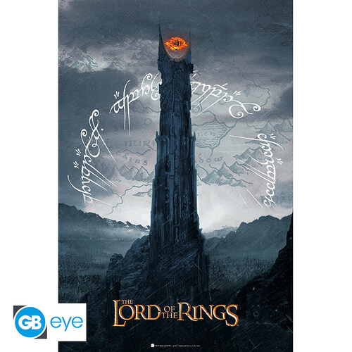 ABYSSE CORP S.A.S. Plagát LORD OF THE RINGS Sauron tower (91,5x61cm)